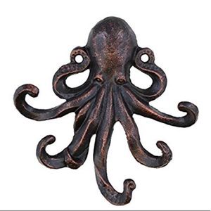 Cast iron key 🔑 holder- octopus 🐙*PENDING